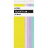 Tissue Sheets - Pastel Assorted