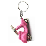 Vespa Keychain - Pink