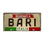 License Plate - BARI