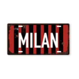 Soccer License Plate - MILAN