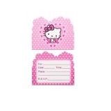 Hello Kitty Party Invites