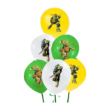 TMNT Ninja Turtles Latex Balloons-